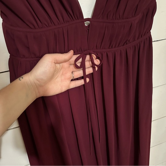 Lulu's Burgundy “I’m All Yours” Dress - Picture 5 of 11